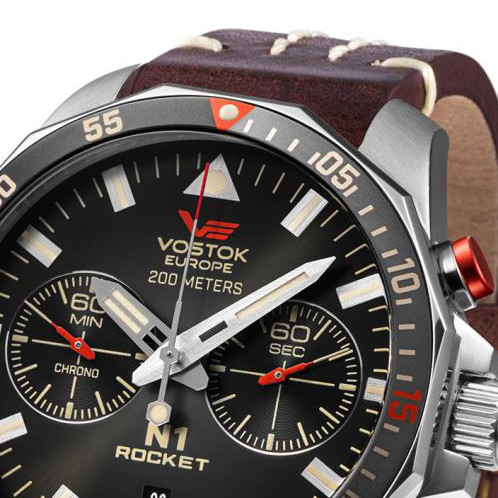 Vostok Europe Rocket N-1 Chrono 6S21-225A618 - zegarek męski 3