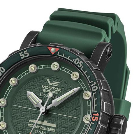Vostok Europe SSN 571 Nuclear Submarine Automatic NH35A-571F608 - zegarek męski 3