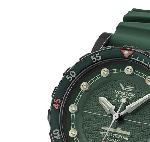 Vostok Europe SSN 571 Nuclear Submarine Automatic NH35A-571F608 - zegarek męski 4