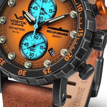 Vostok Europe SSN 571 Nuclear Submarine VK61-571F612 - zegarek męski 2