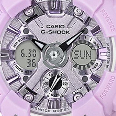 Zegarek GShock damskie GMAS120DP6A 2