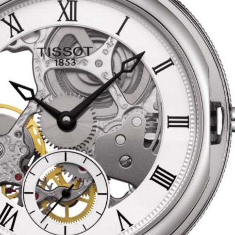 Zegarek Tissot Bridgeport Mechanical Skeleton T8594051927300 2
