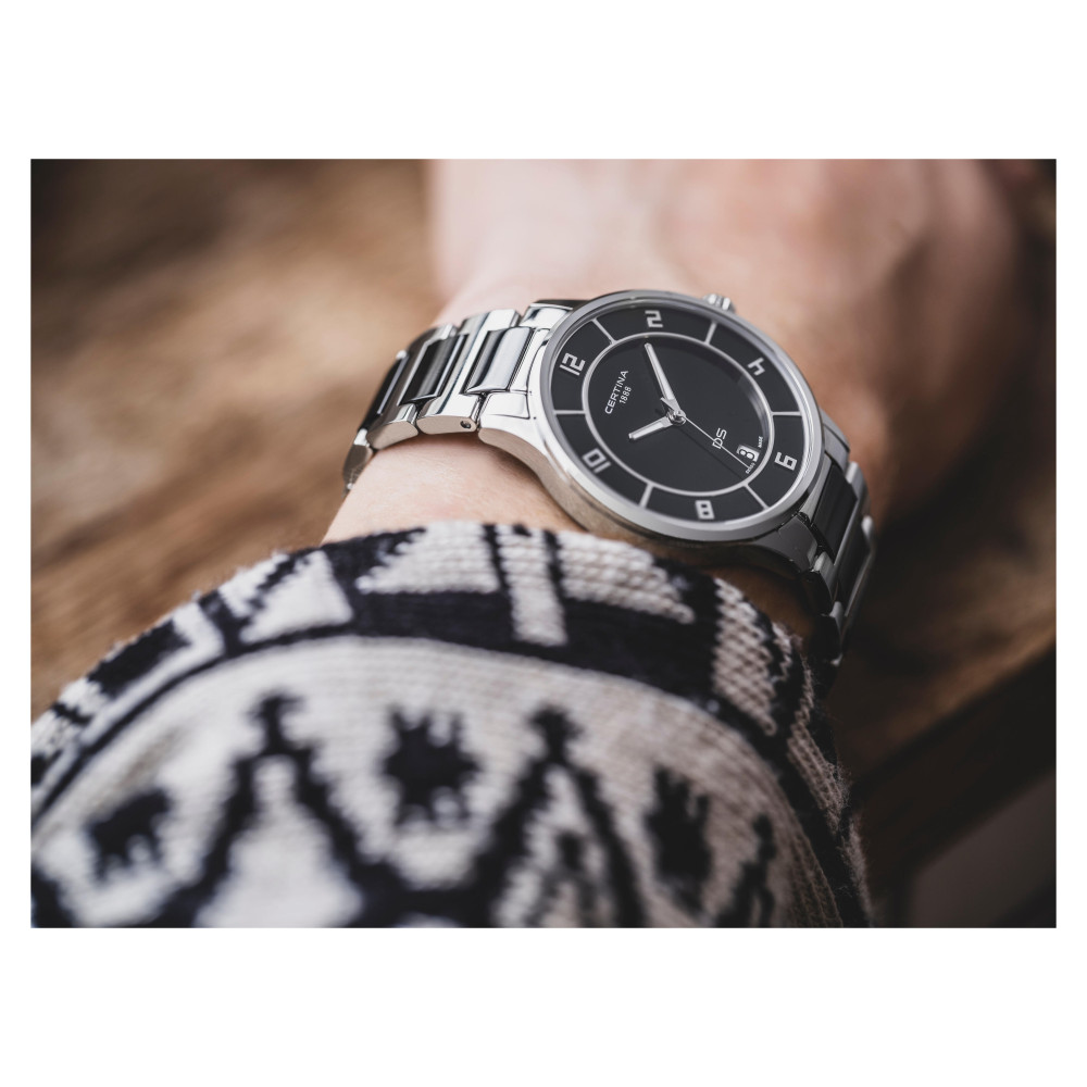 Certina DS-6 Lady Ceramic Chronometer C039.251.11.057.00 - zegarek damski 14