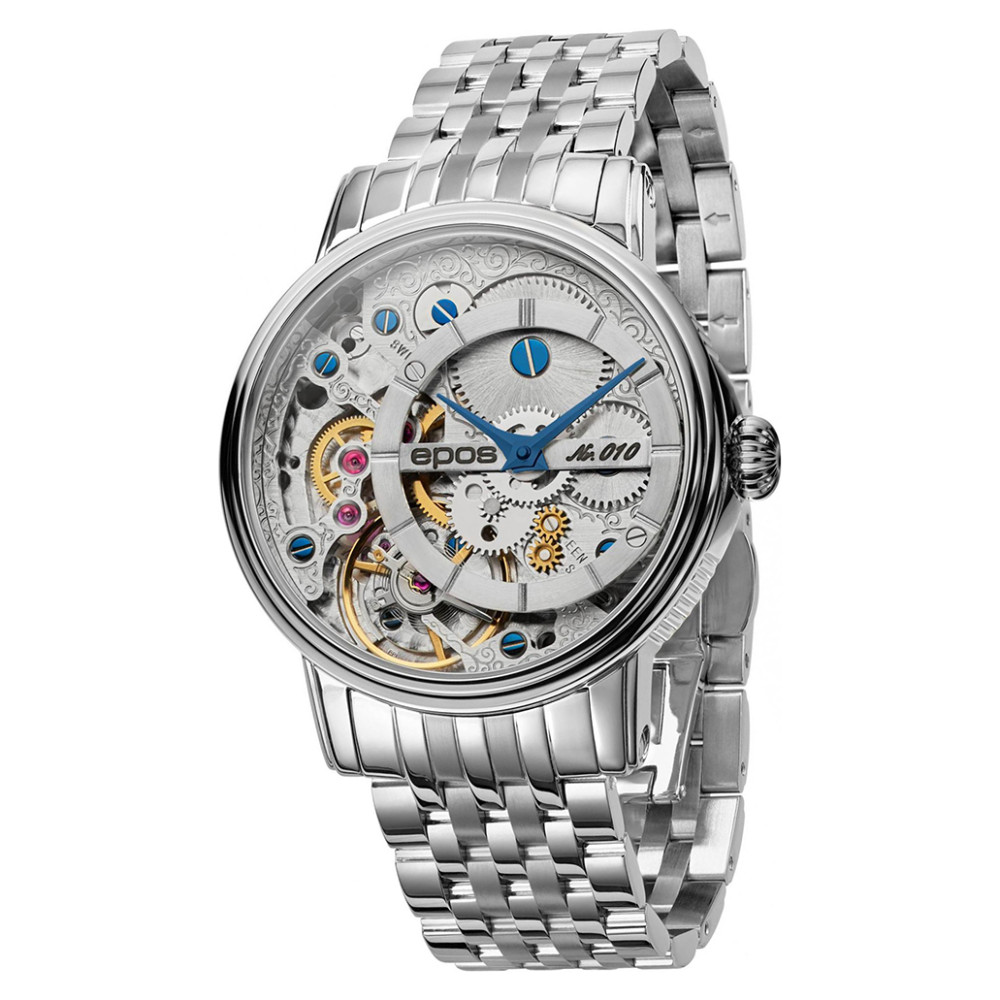Epos Oeuvre D'Art Verso Skeleton Limited Edition 3435.313.20.18.30 - zegarek męski 7