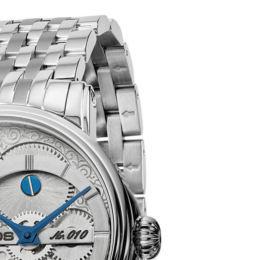 Epos Oeuvre D'Art Verso Skeleton Limited Edition 3435.313.20.18.30 - zegarek męski 5