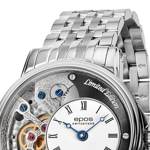 Epos Oeuvre D'Art Verso Skeleton Limited Edition 3435.313.20.25.30 - zegarek męski 3