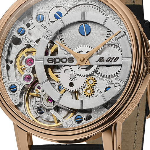 Epos Oeuvre D'Art Verso Skeleton Limited Edition 3435.313.24.18.25 - zegarek męski 2