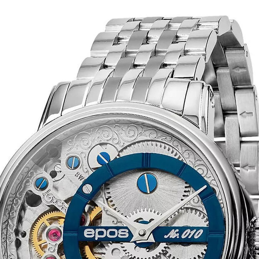 Epos Oeuvre D'Art Verso Skeleton Limited Edition 3435.313.20.16.30 - zegarek męski 3