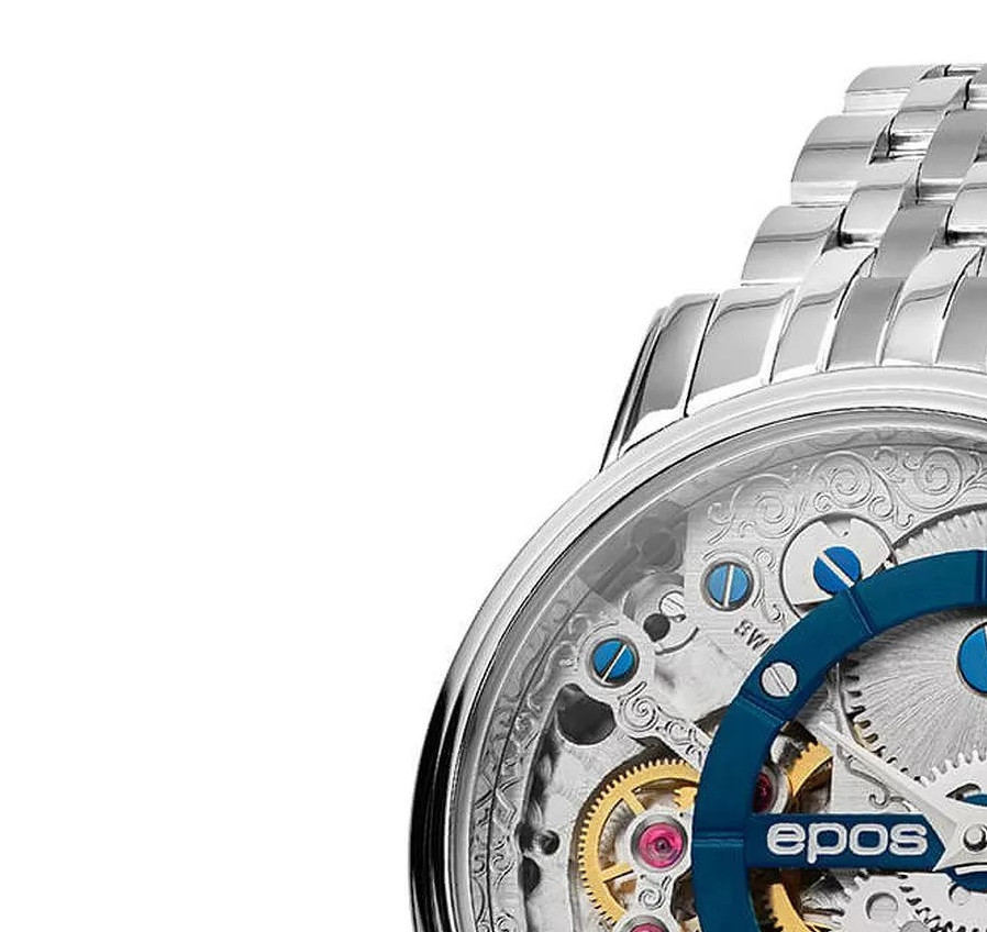 Epos Oeuvre D'Art Verso Skeleton Limited Edition 3435.313.20.16.30 - zegarek męski 4