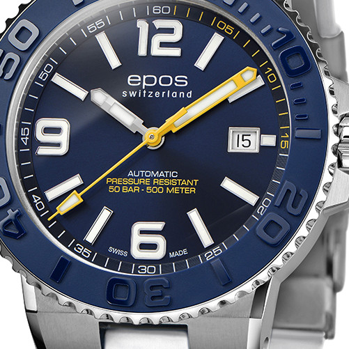 Epos Sportive Diver 3441.131.96.56.50 - zegarek męski 2