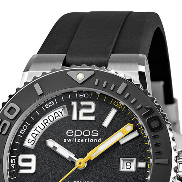 Epos Sportive Diver Day Date 3441.142.20.95.55 - zegarek męski 3