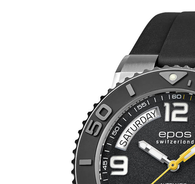 Epos Sportive Diver Day Date 3441.142.20.95.55 - zegarek męski 4