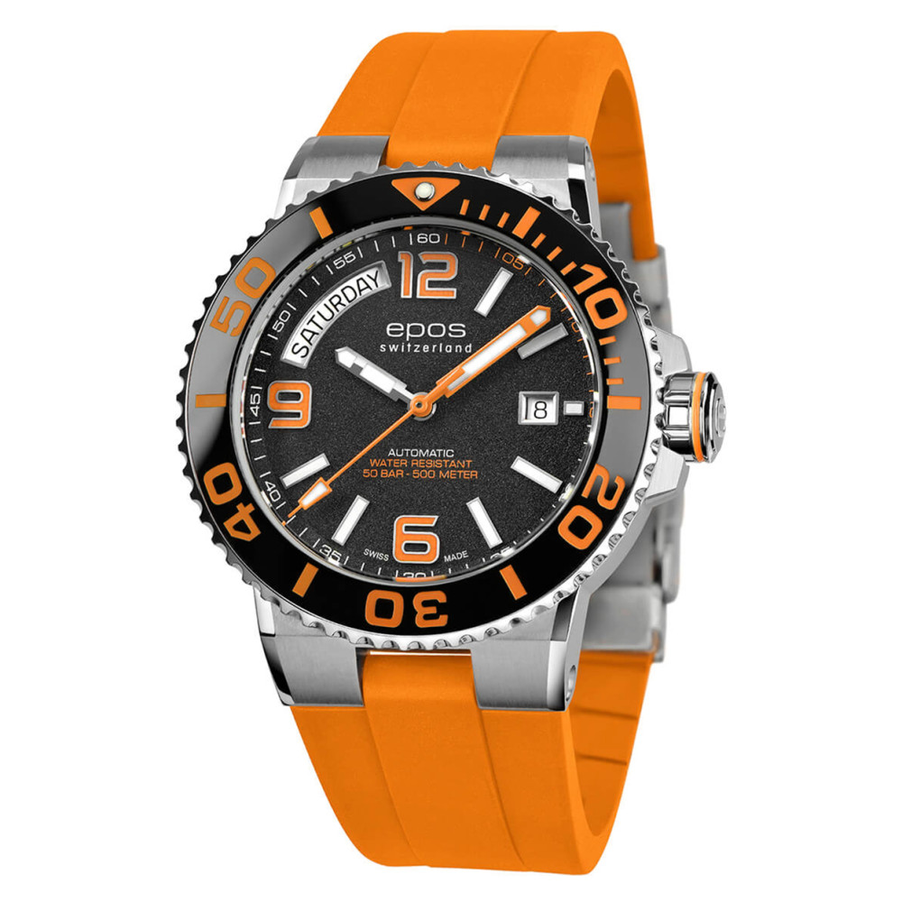 Epos Sportive Diver Day Date 3441.142.99.92.52 - zegarek męski 7
