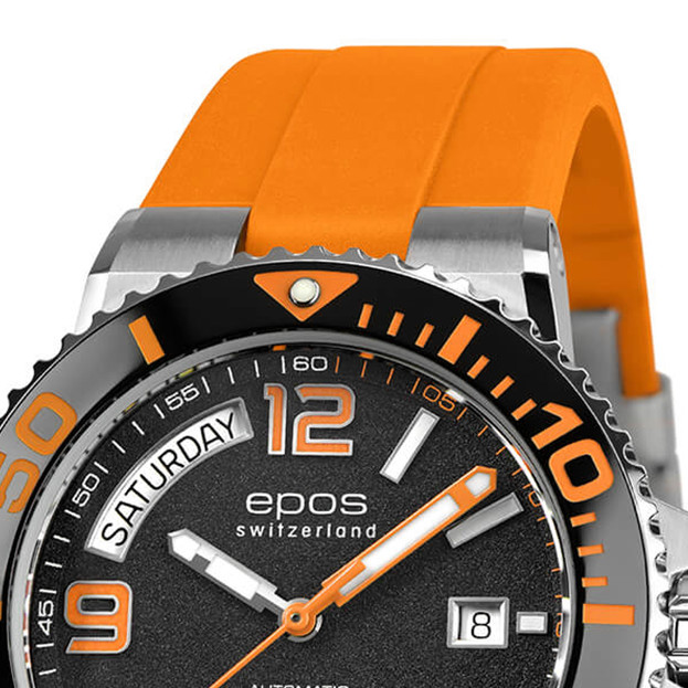 Epos Sportive Diver Day Date 3441.142.99.92.52 - zegarek męski 3