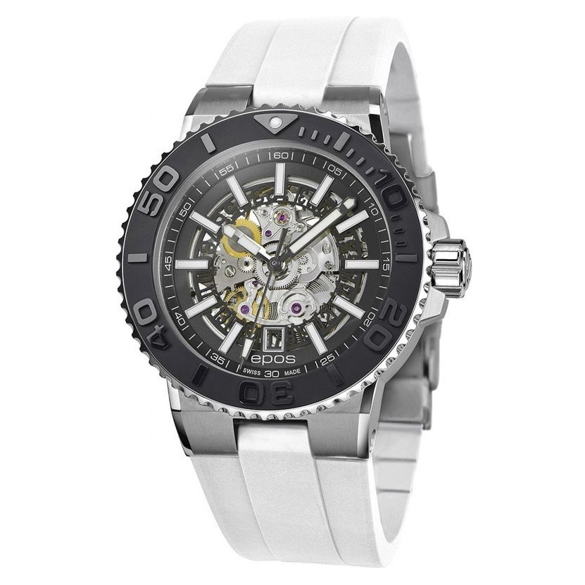 Epos Sportive Diver Skeleton 3441.135.25.15.50 - zegarek męski 7