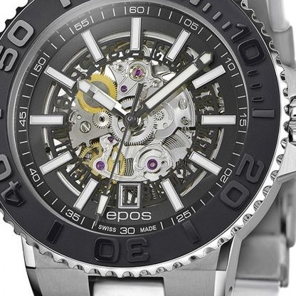 Epos Sportive Diver Skeleton 3441.135.25.15.50 - zegarek męski 2