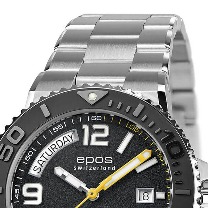 Epos Sportive Diver Day Date 3441.142.20.95.30 - zegarek męski 3
