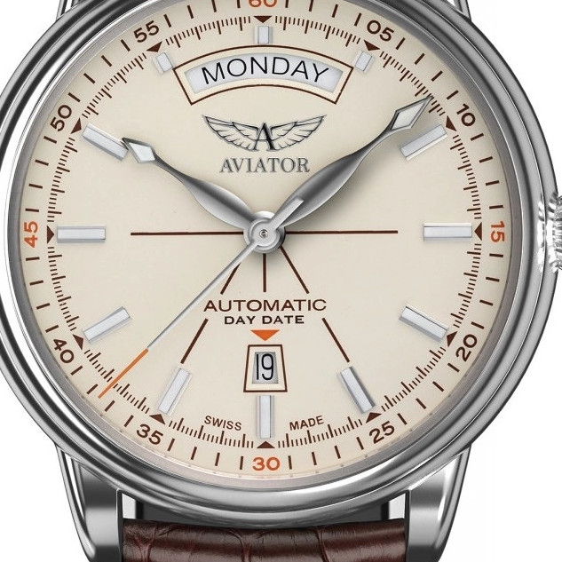Aviator Douglas Day Date V.3.20.0.141.4 - zegarek męski 2