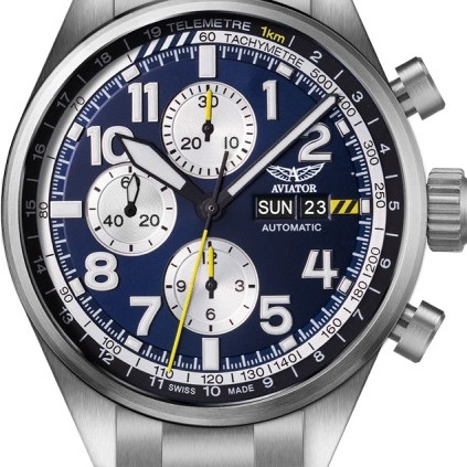 Aviator Aircobra P45 Chrono Auto V.4.26.0.178.5 - zegarek męski 2
