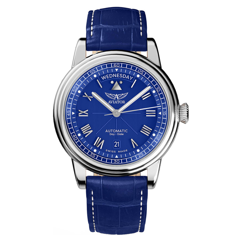 Aviator Douglas Day Date V.3.35.0.276.4 - zegarek męski 7