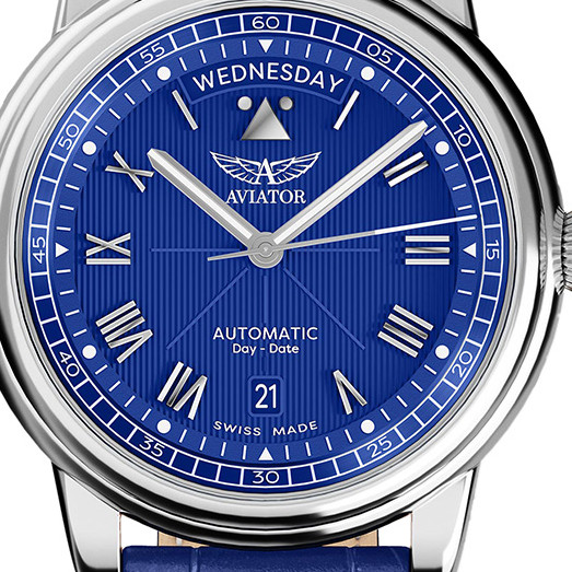 Aviator Douglas Day Date V.3.35.0.276.4 - zegarek męski 2