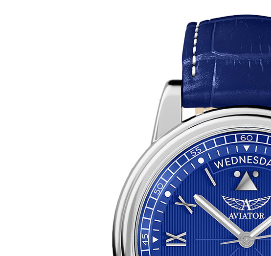 Aviator Douglas Day Date V.3.35.0.276.4 - zegarek męski 4