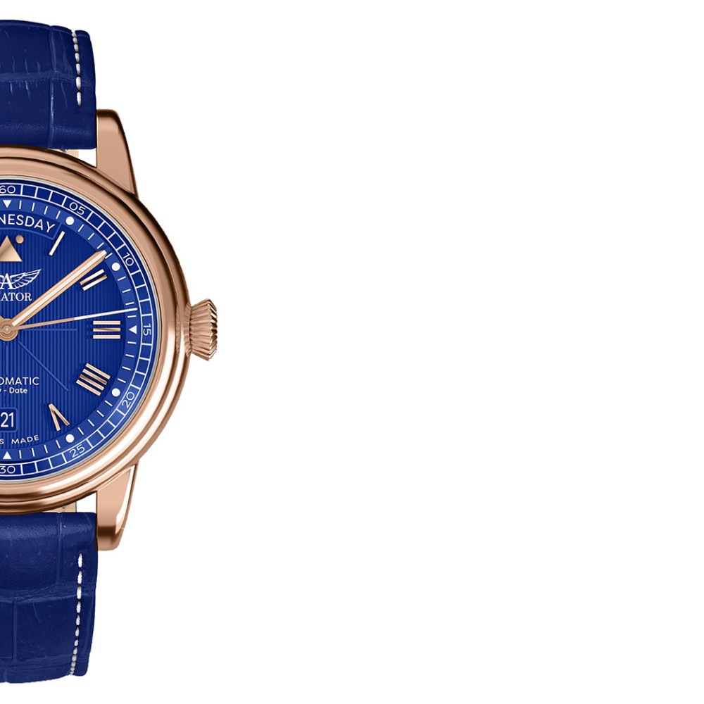Aviator Douglas Day Date V.3.35.2.277.4 - zegarek męski 6