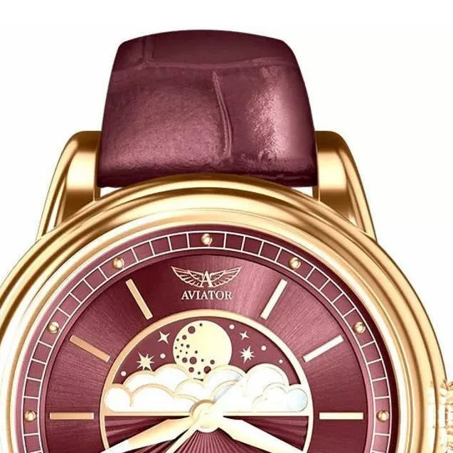 Aviator Douglas Moonflight V.1.33.2.265.4 - zegarek damski 3