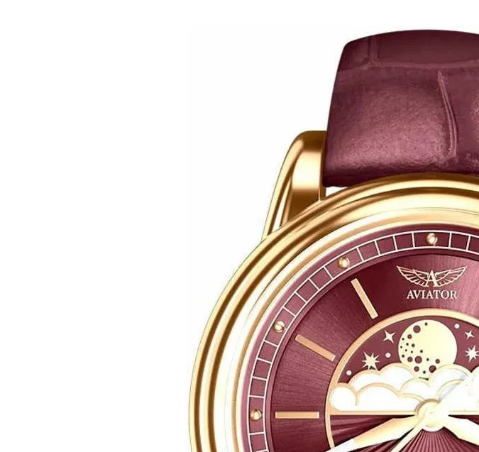 Aviator Douglas Moonflight V.1.33.2.265.4 - zegarek damski 4