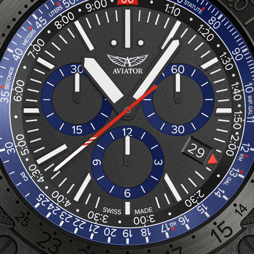 Aviator MIG-29 SMT M.2.30.5.213.6 - zegarek męski 2