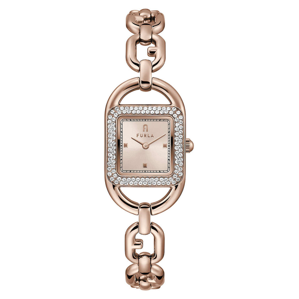 Furla CHAIN SQUARE LOGO WW00026005L3 - zegarek damski 7