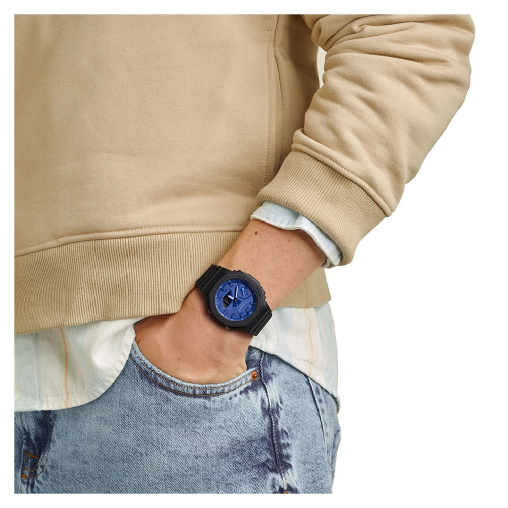 G-shock Carbon Blue Paisley GA-2100BP-1A - zegarek męski 8