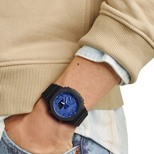 G-shock Carbon Blue Paisley GA-2100BP-1A - zegarek męski 9