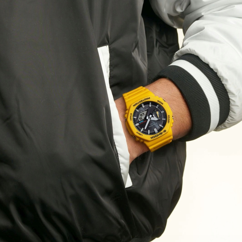 G-shock Solar Bluetooth Carbon Core Guard GA-B2100C-9A - zegarek męski 8