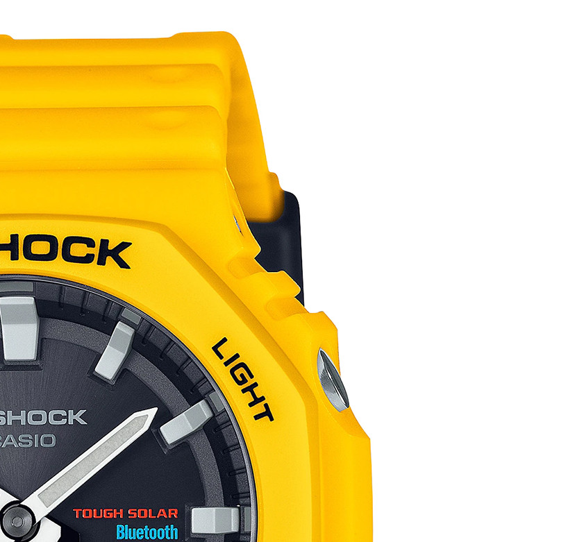 G-shock Solar Bluetooth Carbon Core Guard GA-B2100C-9A - zegarek męski 5