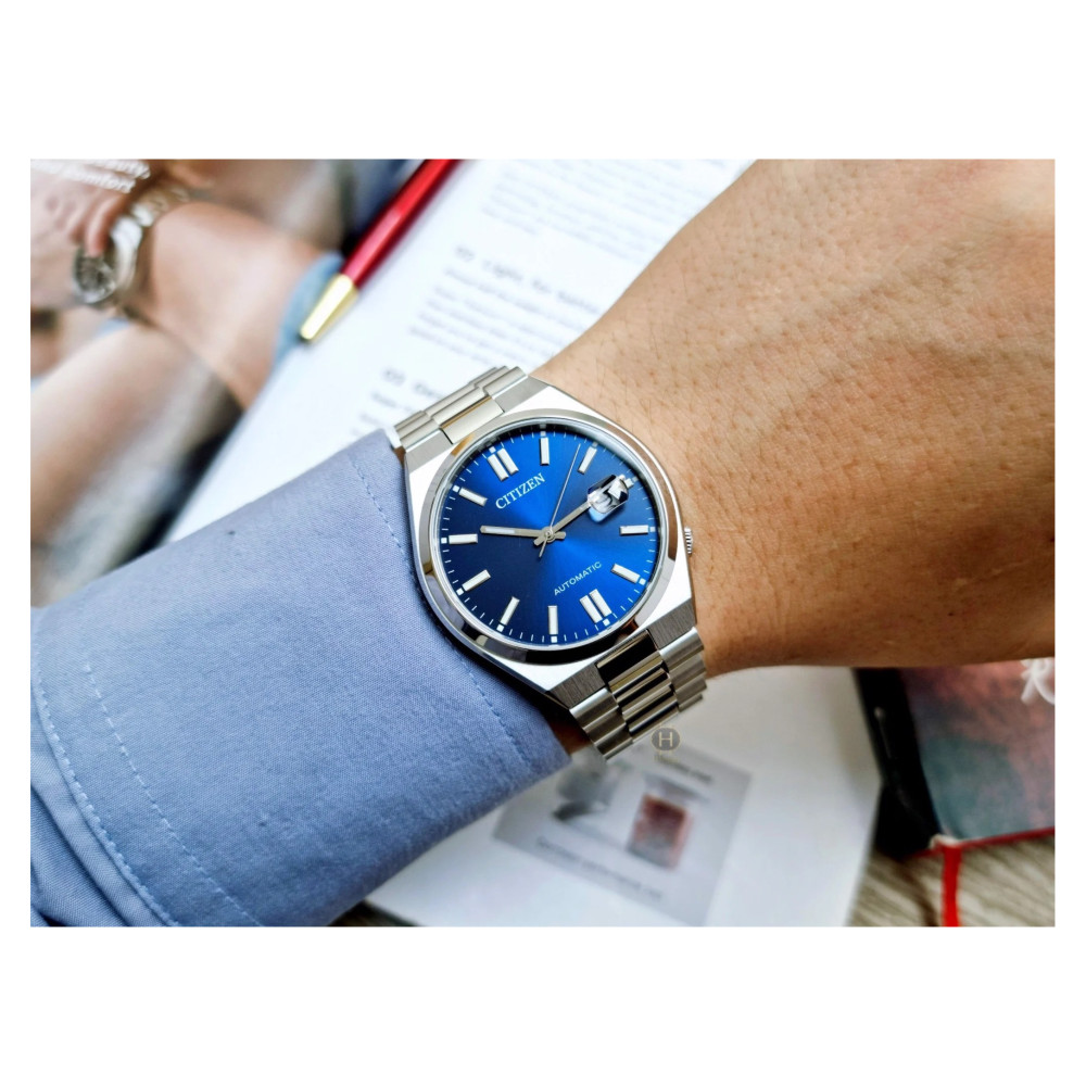 Citizen SAPPHIRE MECHANICAL NJ0150-81L - zegarek męski 4