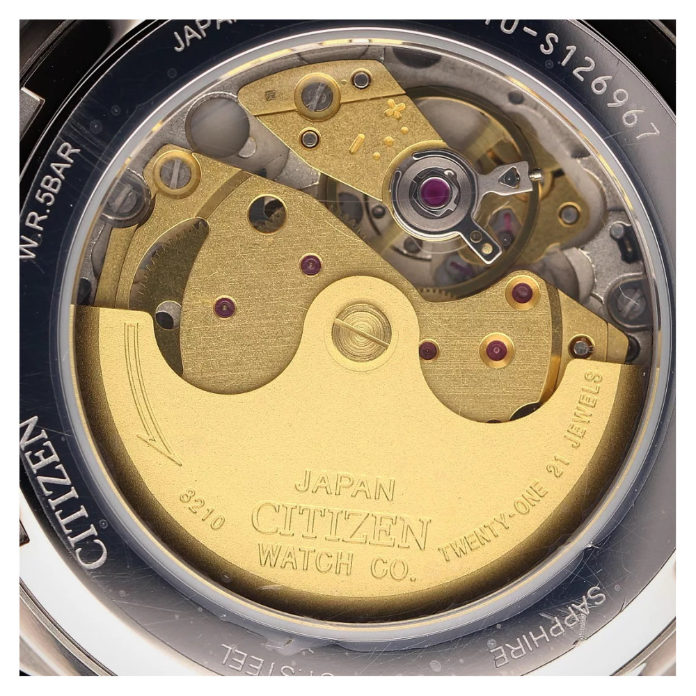 Citizen SAPPHIRE MECHANICAL NJ0150-81Z - zegarek męski 15
