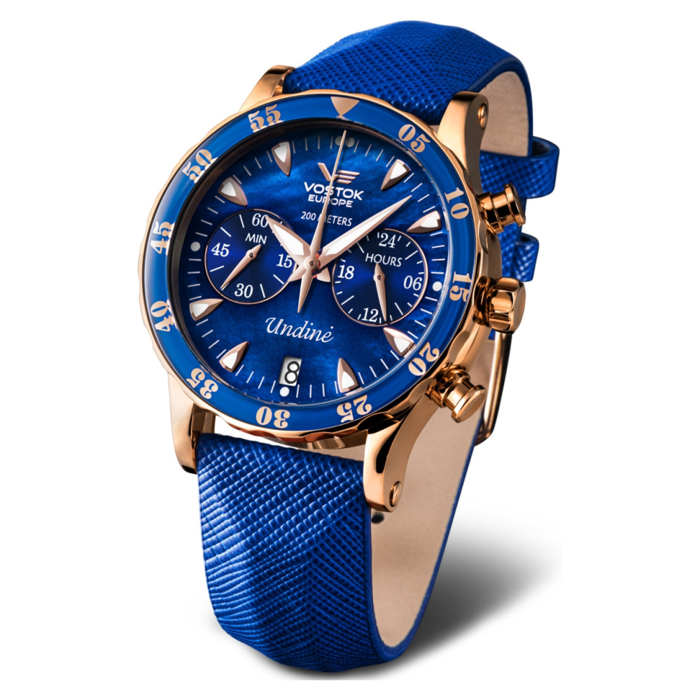 Vostok Europe Undine VK64-515B670 - zegarek damski 7
