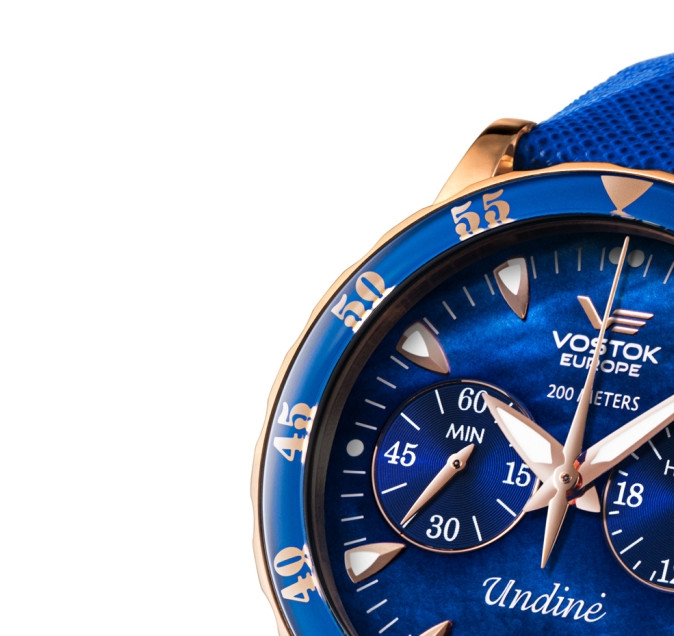 Vostok Europe Undine VK64-515B670 - zegarek damski 4