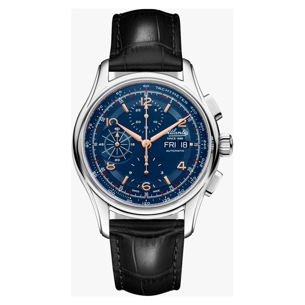 Atlantic Worldmaster 1888 Automatic Chronograph Day-Date 52852.41.55R - zegarek męski 1