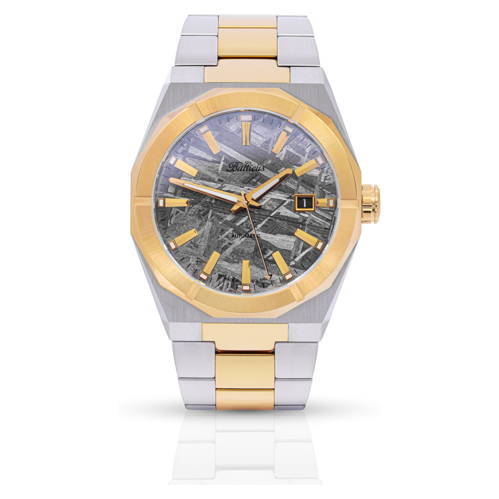 Balticus GWIEZDNY PYŁ BICOLOR METEORITE BLT-BALSDNMBCD - zegarek męski 7