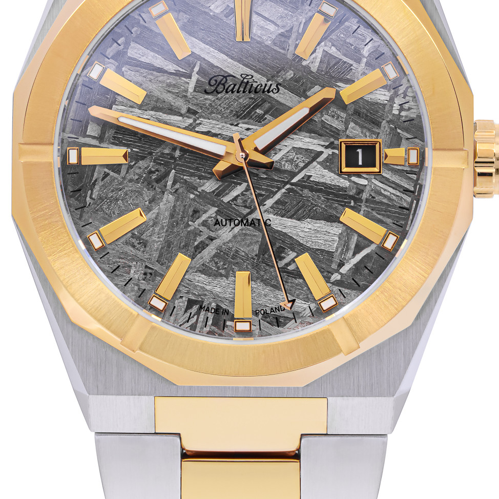 Balticus GWIEZDNY PYŁ BICOLOR METEORITE BLT-BALSDNMBCD - zegarek męski 2