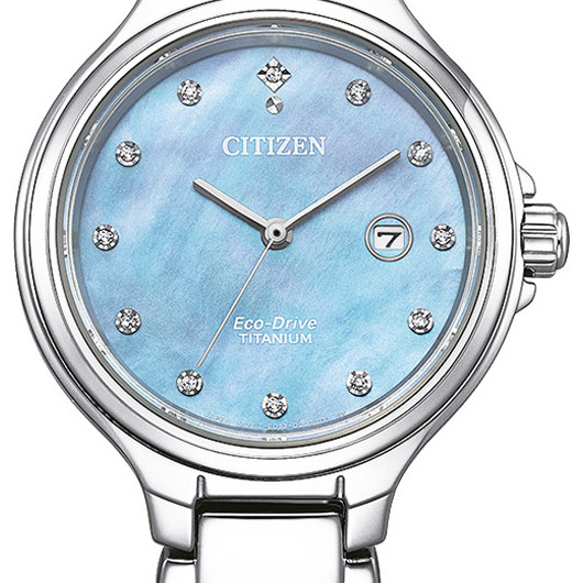 Citizen Super Titanium EW2680-84N - zegarek damski 2