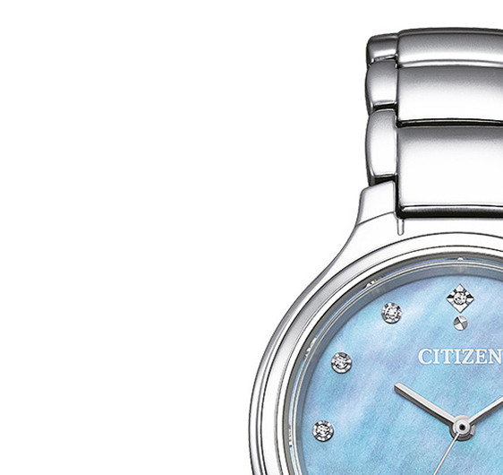 Citizen Super Titanium EW2680-84N - zegarek damski 4