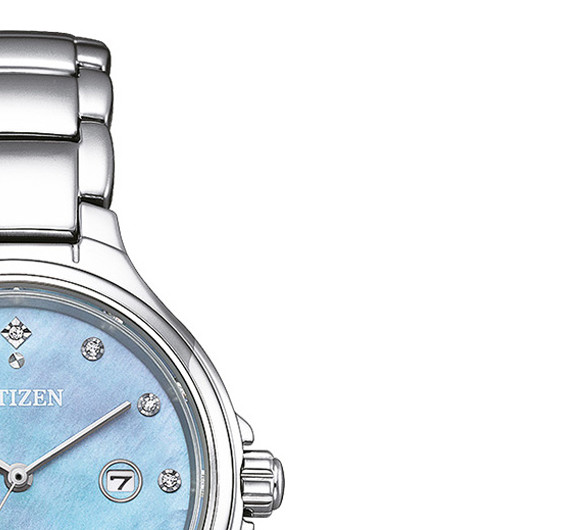 Citizen Super Titanium EW2680-84N - zegarek damski 5