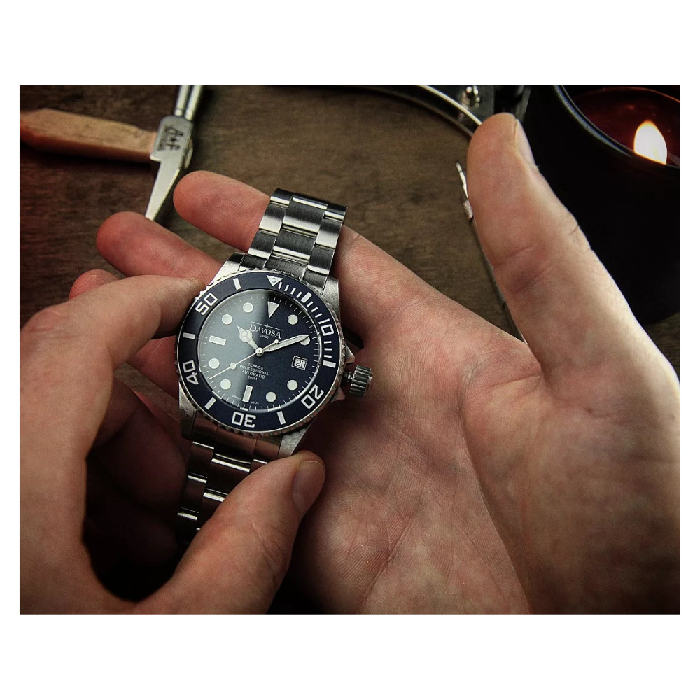 Davosa Ternos Professional Matt Automatic Limited Edition 161.582.45 - zegarek męski 8