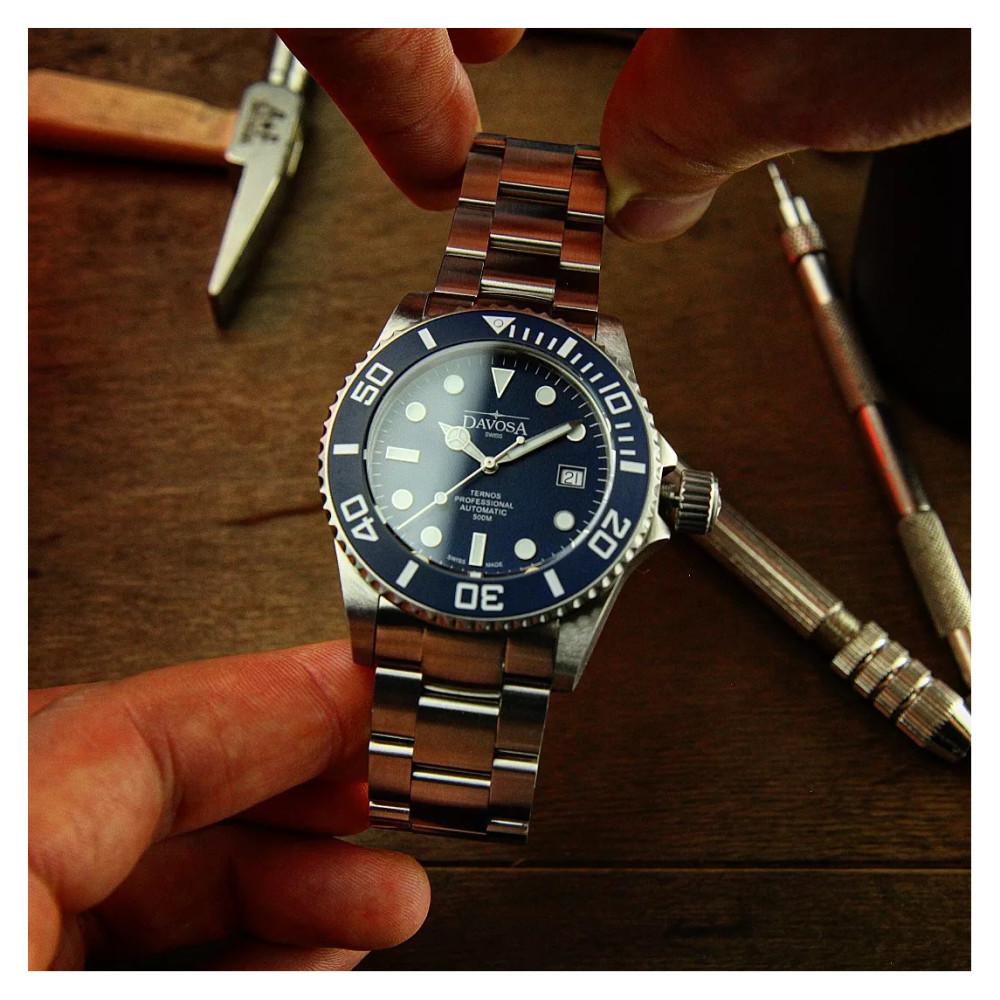 Davosa Ternos Professional Matt Automatic Limited Edition 161.582.45 - zegarek męski 6