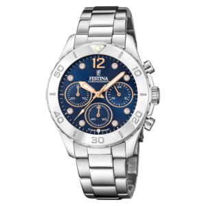 Fossil BOYFRIEND CHRONO F20603/3 - zegarek damski