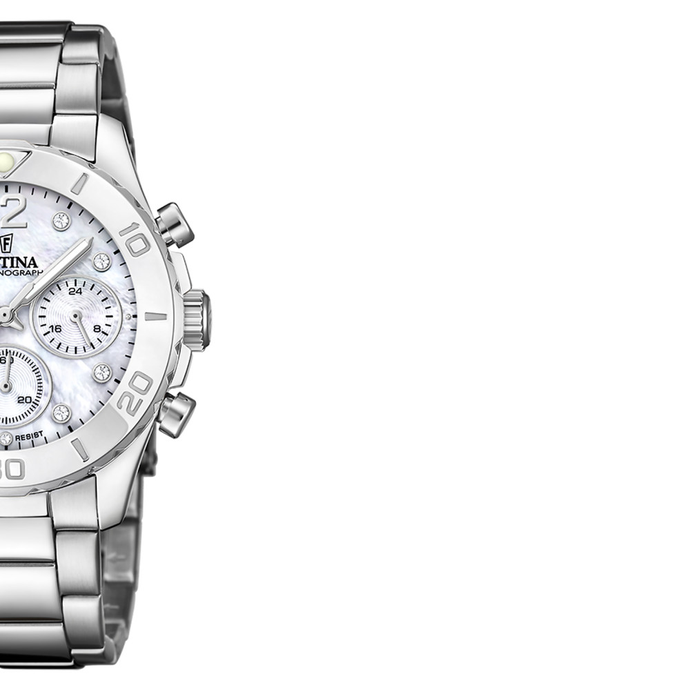 Fossil BOYFRIEND CHRONO F20603/1 - zegarek damski 6