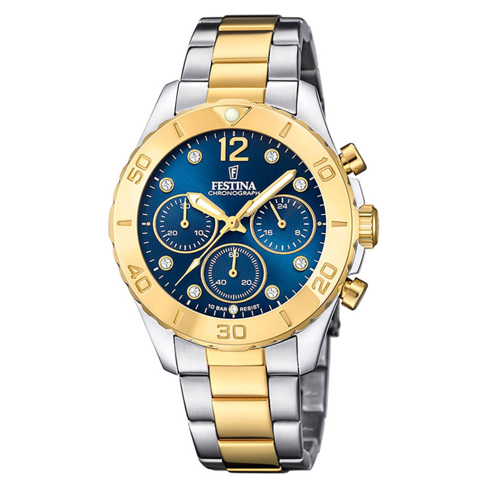 Fossil BOYFRIEND CHRONO F20604/3 - zegarek damski 1